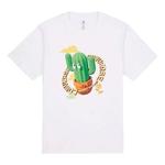 Футболка animated cactus graphic tee 'white' Converse, белый - фото
