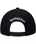 Мужская черная кепка Golden State Warriors Hardwood Classics Script 2.0 Snapback Mitchell & Ness - фото 5