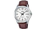 CASIO Часы Men DRESS White Watch MTS-100L-7AV, White Dial - фото