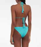 Вязаные крючком плавки бикини Anna Kosturova, Turquoise - фото 3