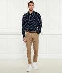 Рубашка мужская Boss Orange с принтом, синий - фото 2