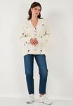 Кардиган LELA Cardigan, Cream-S Blue/Dark Blue - фото 2