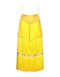 Мини-платье Sara Battaglia, желтый - фото 2