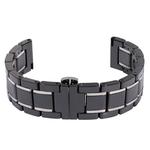 Ремешок Huawei Совместимость Керамический Материал 41мм CHENSONG, Пятизвенный Керамический-Черный/Серебристый - фото 9