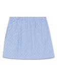 Полосатая мини-юбка Nº21, синий - фото 2