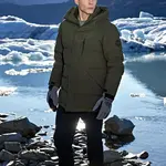 Куртка пуховая мужская Jeep, бренд Black - фото 9