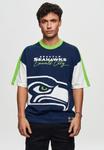 Рубашка Recovered NFL Seahawks Seattle Cut and Sew Oversized, синий - фото 2