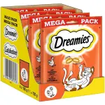 Лакомства для кошек с курицей в хрустящей оболочке Dreamies Mega Pack, 4 x 180 г - фото 6