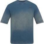 DIESEL Футболка мужская синяя - фото