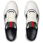 Кроссовки Re Web 'White Black' GUCCI - фото 4