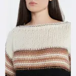 Свитер обычного кроя с добавлением шерсти Liu Jo, черный - фото 4