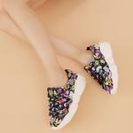 Женские кеды низкие белые TT&MM, темно-синие - фото 9