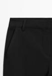 Брюки Massimo Dutti Trousers, Black - фото 9