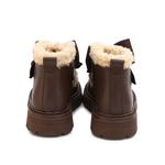 Детская кожаная обувь для детей Budding, коричневый - фото 10