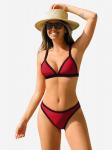 Cupshe Бикини Triangle 'DAA12C5B020EE' в красном цвете - фото