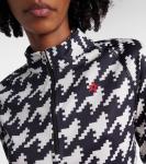 Худи для лыж в стиле houndstooth Perfect Moment, B&W Houndstooth - фото 4