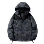 Пуховик Unisex Jeep, Черные Снежные Горы - фото