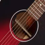 Акустическая электро-гитара Epiphone Slash J-45 с жестким чехлом - Vermillion Burst - фото 4