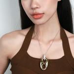 ETE серия позолоченное ожерелье 18K для женщин Apm Monaco - фото 8