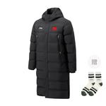 LiNing Бадминтонная Серия Пуховая Курка Унисекс Черный, Черный (Без Флага) - фото 5