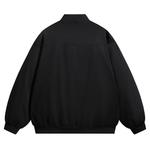 Куртка Unisex Dnnnnx, черная (с флисовой подкладкой и утепленная) - фото 3