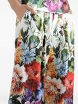 Dolce & Gabbana брюки с цветочным принтом, белый - фото 4
