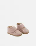 Детские босоногие ботинки из нубука с липучкой Eli 1957, розовый - фото 3