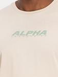 Футболка ALPHA INDUSTRIES, Beige - фото 4