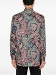 ETRO рубашка с принтом пейсли, синий - фото 4