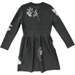 Женское платье с длинными рукавами Alexander McQueen, черный - фото 3