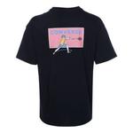 Футболка jack purcell graphic t-shirt 'black' Converse, черный - фото