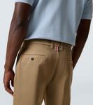 Прямые брюки из хлопкового твила Thom Browne, кэмел - фото 6