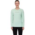 Shirt selun fl longsleeve women logo Mammut, зеленый - фото 2