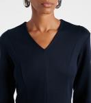 Платье Orione midi S Max Mara, Dark Blue - фото 4