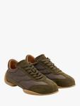 Ruthwaite Suede Blend Split Sole Trainers Russell & Bromley, Green - фото 2