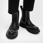 Ботинки Челси мужские черный Cachiotti - фото 8