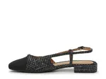 Sam Edelman Kara Flat, черная ткань букле - фото 3