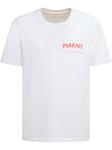 Футболка с логотипом Marni, белый - фото