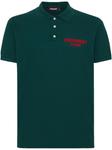 DSQUARED2 рубашка поло с логотипом, зеленый - фото