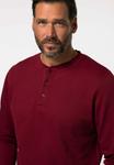 Топ JP1880 HENLEY, Burgundy Red/Red - фото 2