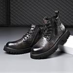 Мужские ботинки Cahhrrn X Martin Boot Men Beige Xiaotoulang - фото 19