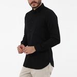 HUGO BOSS Мужская черная рубашка - фото 7