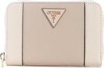 Кошелек GUESS Women's Laurel Ii Medium Zip Around, Off White/Taupe - фото