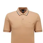 Облегающая поло HUGO BOSS, бежевый - фото 7