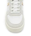 Кроссовки AllSaints Vix Suede Sneaker, цвет White/Gold - фото 2