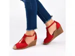 Сандалии Wedge Sandal Journee, Red - фото 8