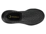 Кроссовки Journee Linnea Slip-On Sneaker, Black Rhinestone - фото 5
