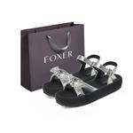 Сандалии с одним ремешком женские FOXER, Silver - фото