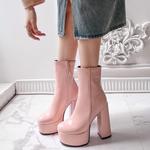 Сапоги платформы Roimaash Fashion, 256 Pink - фото 5