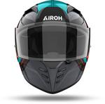 Шлем Airoh connor dunk, Black/Grey/Blue - фото 3